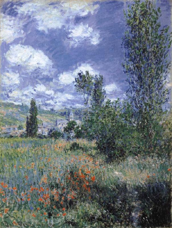 Claude Monet Lane in the Poppy Field oil painting image